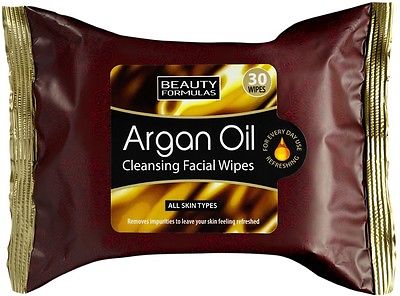 Argan Oil Facial Wipes 30kpl